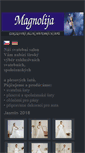 Mobile Screenshot of magnolija.cz